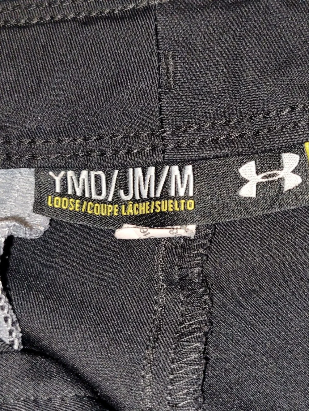 Under Armour Black Youth Medium Shorts